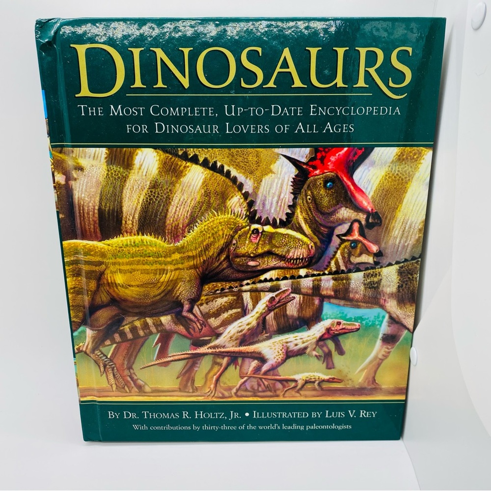 NWT RARE!The Most Complete Encyclopedia Book for Dinosaur Lovers 426Pgs Hardback